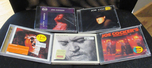 Five joe cocker cds all - cds,