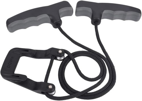 Crossbow cocking rope - cocking, sled