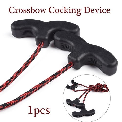 Crossbow cocking aid rope - cocking,
