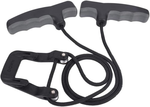 Crossbow cocking rope device - crossbow,